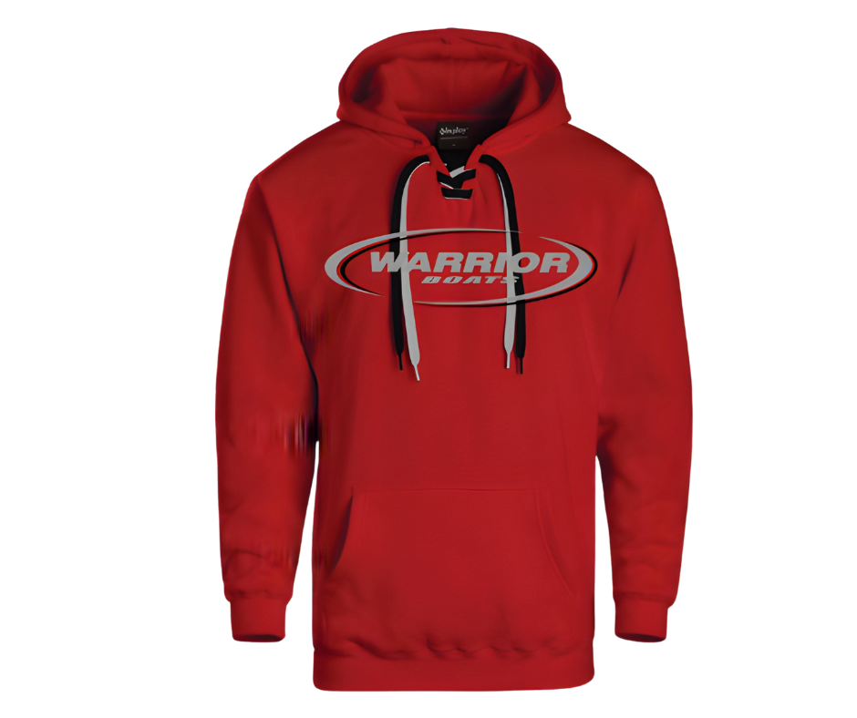 Red Skate Lace Sweatshirt
