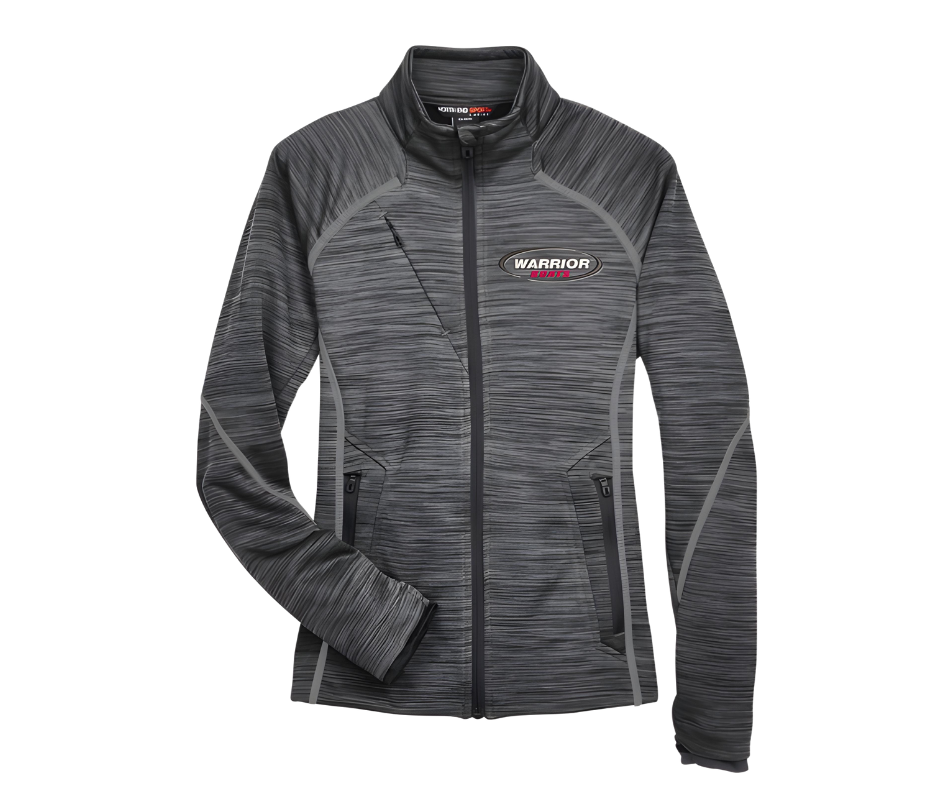Ladies Melange Bonded Fleece