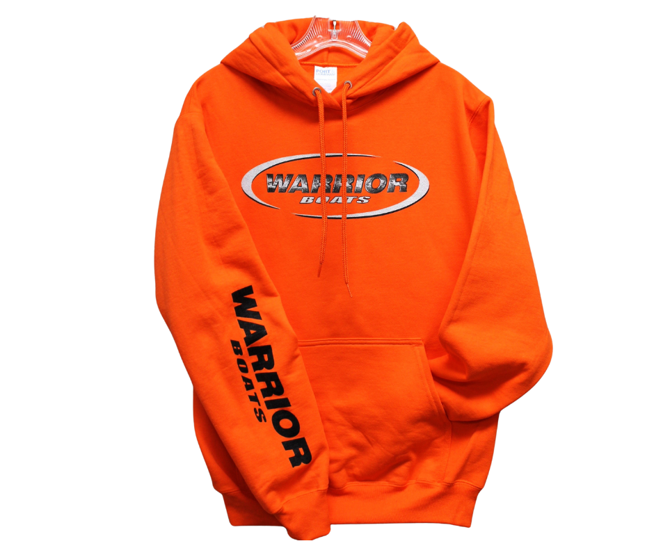 Hooded Sweatshirt - Orange