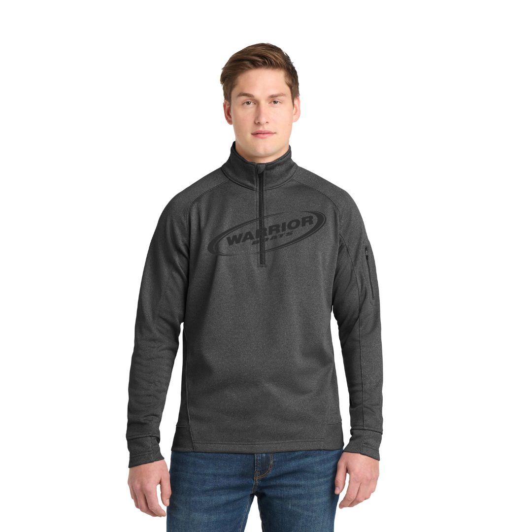 ¼ Zip Graphite Heathered Tech Fleece