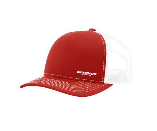 Trucker Hat with Mesh Back Red