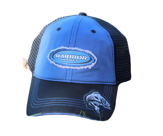 Blue Walleye Cap