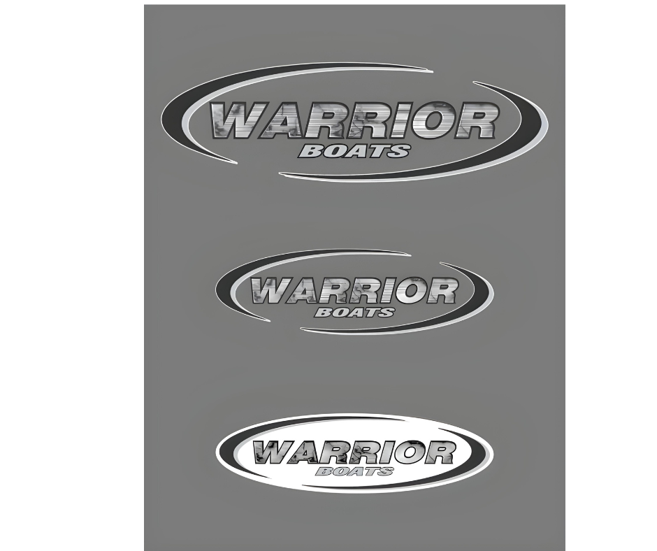 Warrior Boats Decals